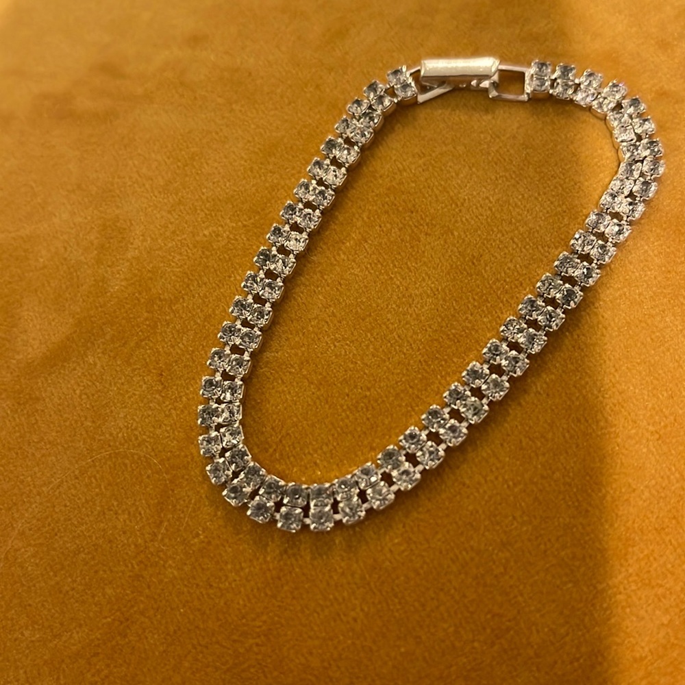 Rhinestone bracelet